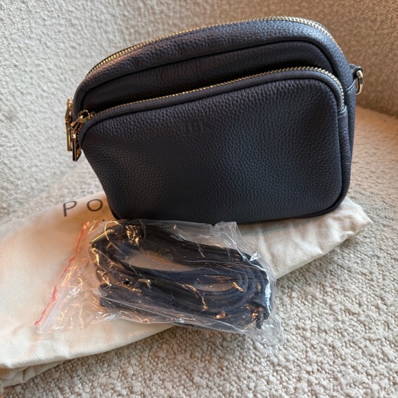 Pom Pom London Original Crossbody Leather Bag - Picture 3 of 4